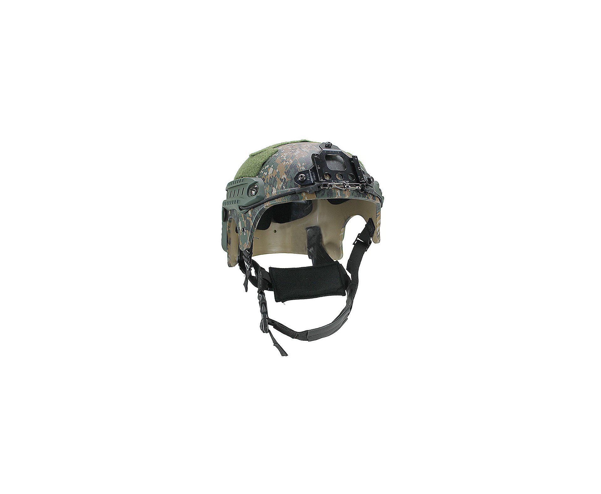 Capacete Tático Para Airsoft/paintball Mod Ibh X Woodland Digital