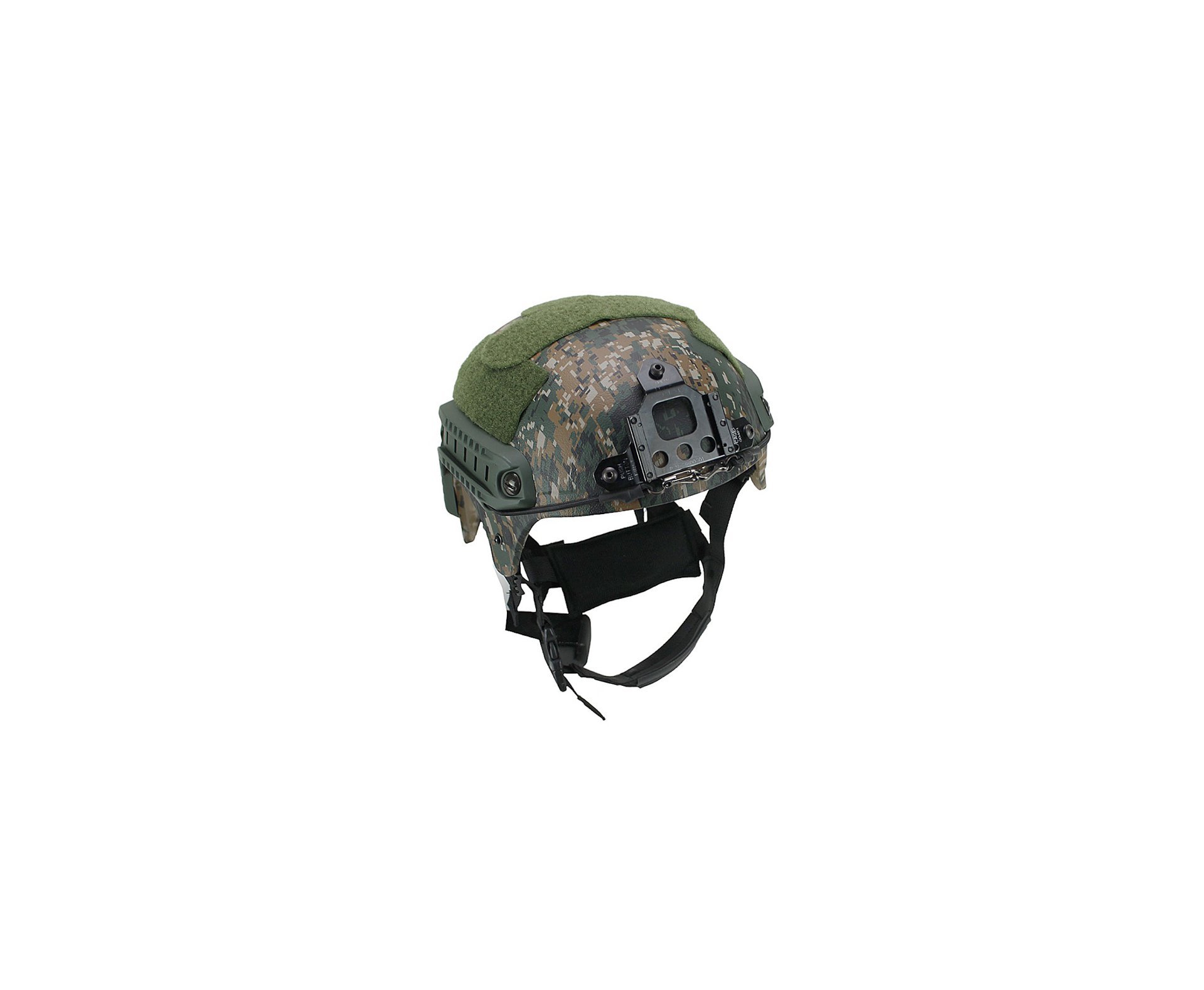 Capacete Tático Para Airsoft/paintball Mod Ibh X Woodland Digital