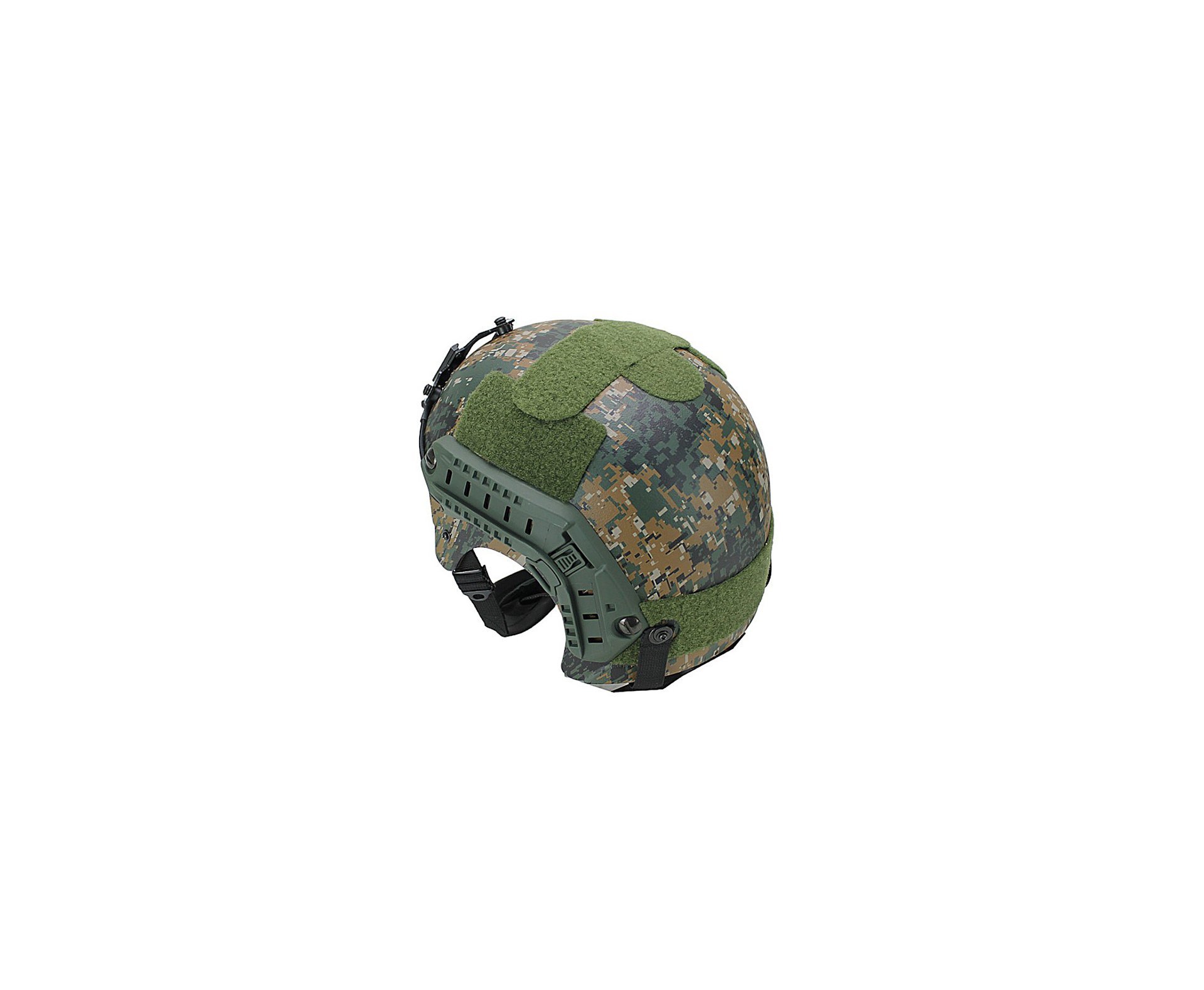 Capacete Tático Para Airsoft/paintball Mod Ibh X Woodland Digital