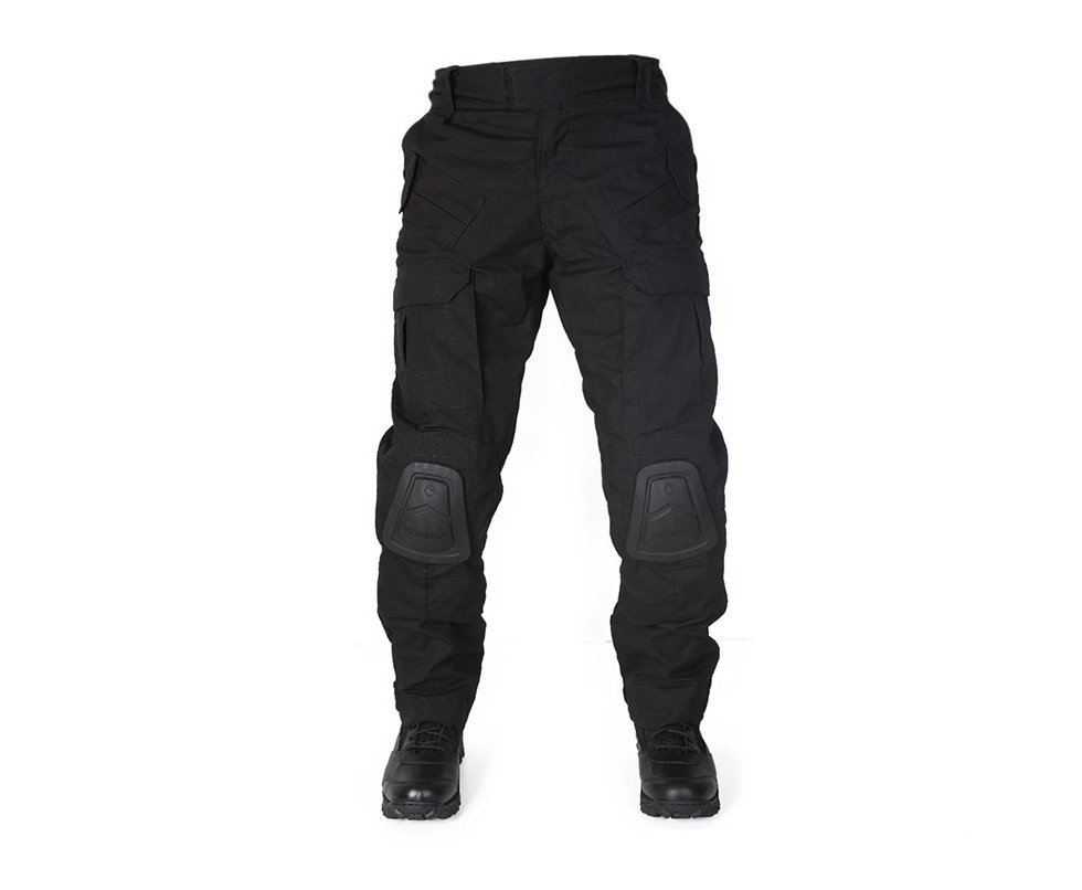 Calça Tatica Com Joelheira F3 Preta - Forhonor