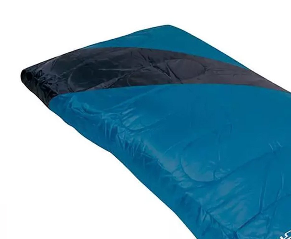 Saco de Dormir Liberty +4°c A +10°c Preto E Azul - Nautika