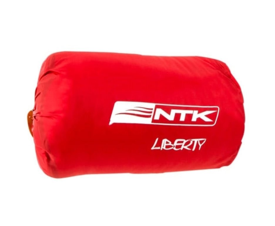Saco De Dormir Liberty +4°c A +10°c Preto E Vermelho - Nautika