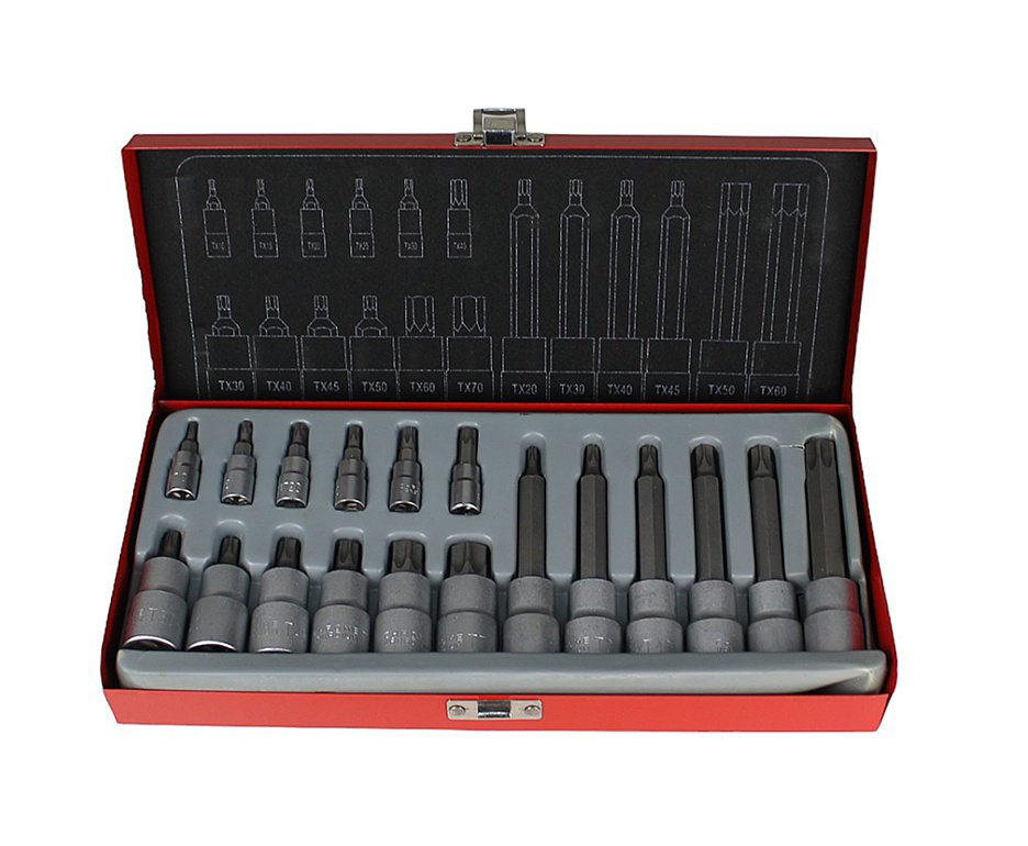 Soquetes Torx Macho Lee Tools 18 Peças