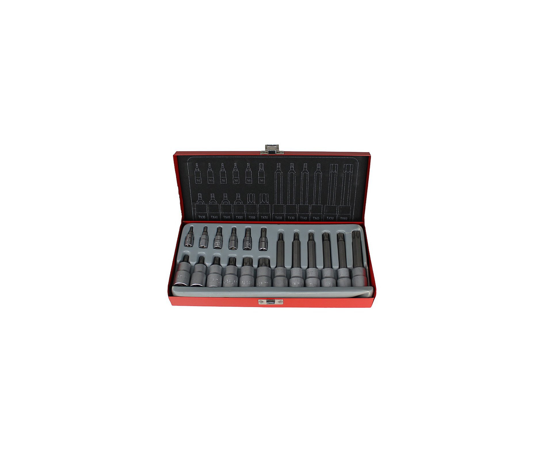 Soquetes Torx Macho Lee Tools 18 Peças