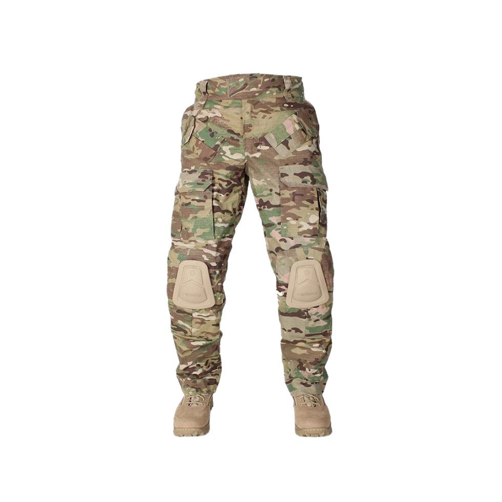 Calça Tatica F3 Forhonor Joelheira Ripstop Camuflado Multican