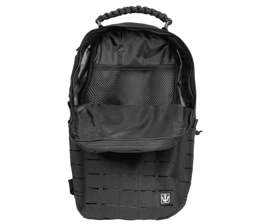 Mochila Evo Tactical - Edc Lite Pack 15 Litros - Preto