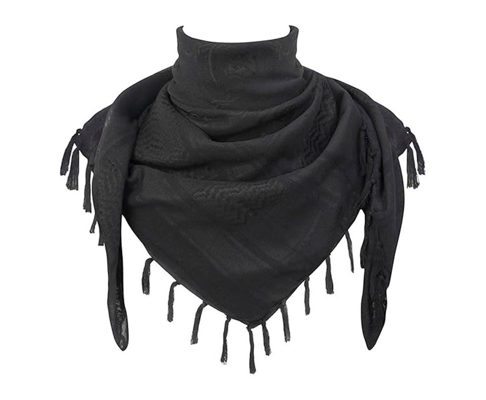 Shemagh IronSeals Cachecol Lenço Tatico Preto - TAG