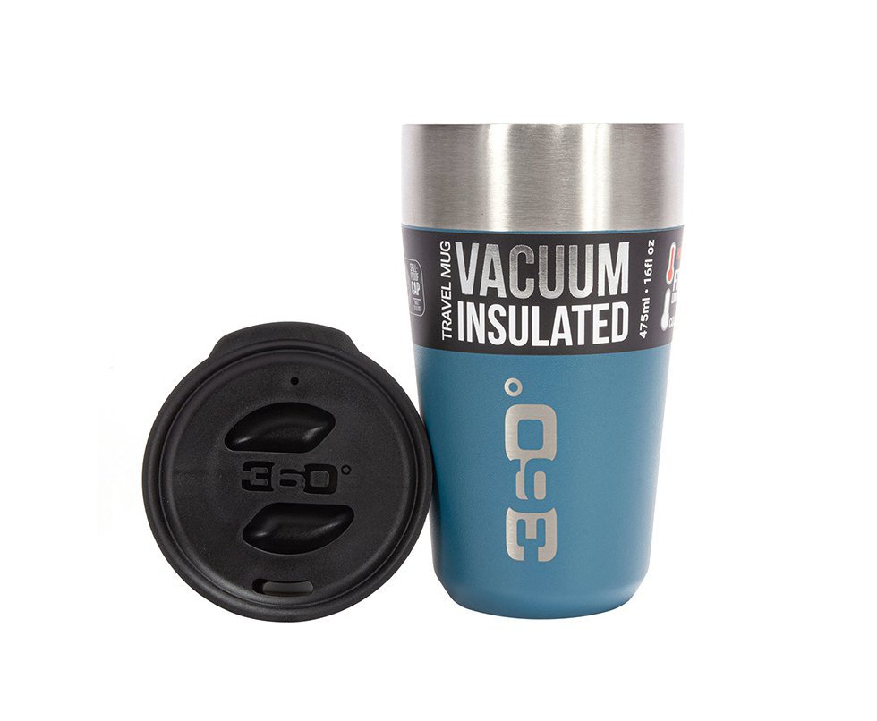 Caneca/Copo Térmica 360º com tampa Mug Large 475ml Azul - Sea To Summit