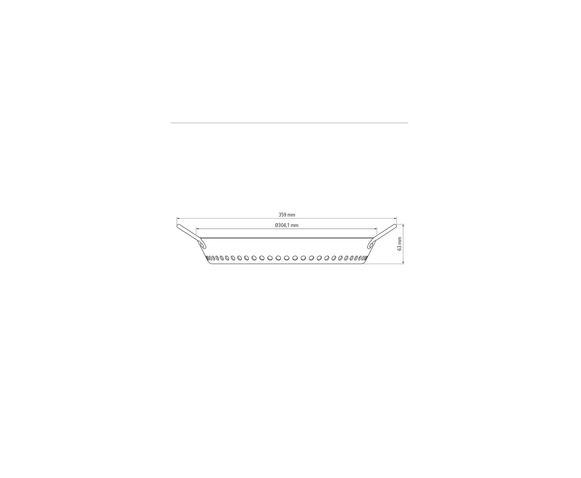 Grelha Grafite Grelha De Alumínio Anodizado Duro Tramontina