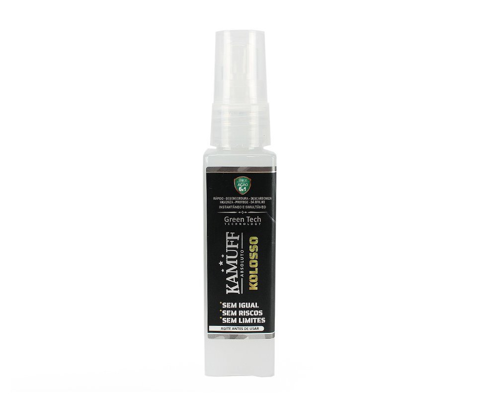 Kamuff Kolosso Absoluto Limpa a Seco 60 ML - Pistolas e Carabinas