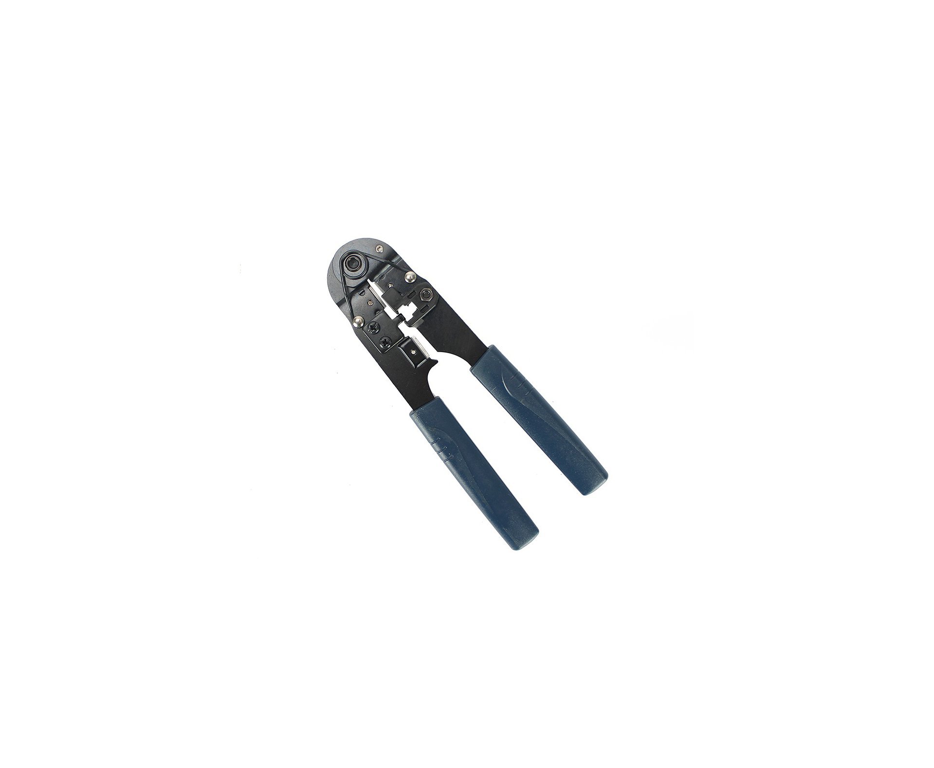 Alicate Para Crimpar Plug Modular 7 1/2" 190mm 4P4C Top Flfeelling Vermelho/Azul