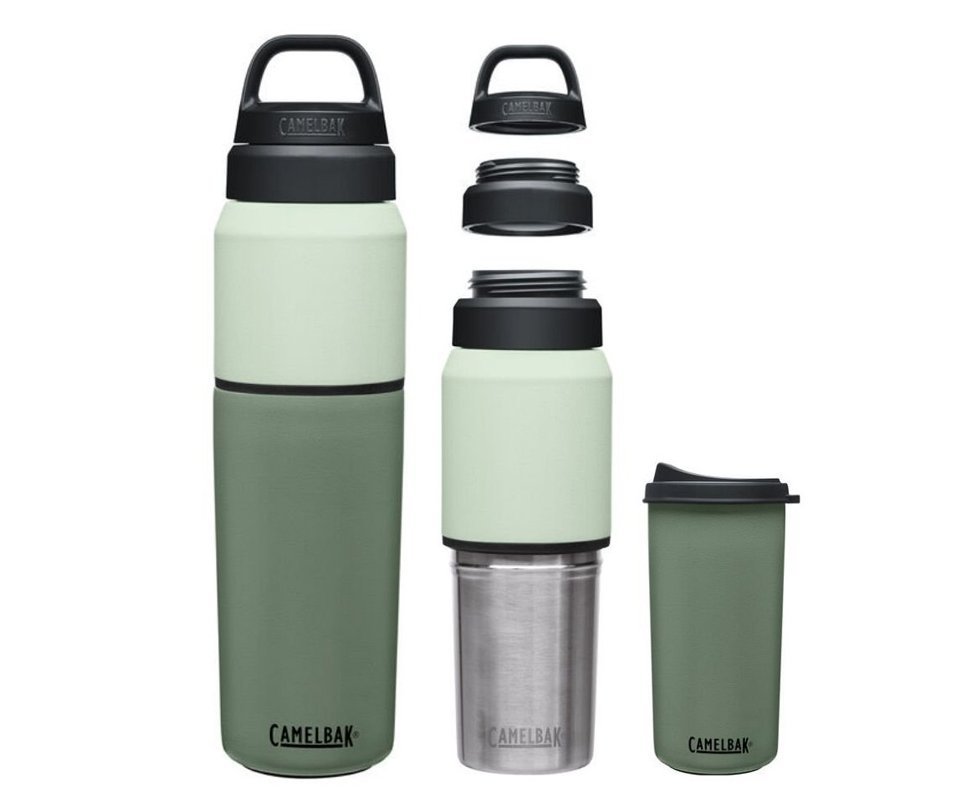 Garrafa térmica Multibev 2 em 1 CamelBak 650ml Verde