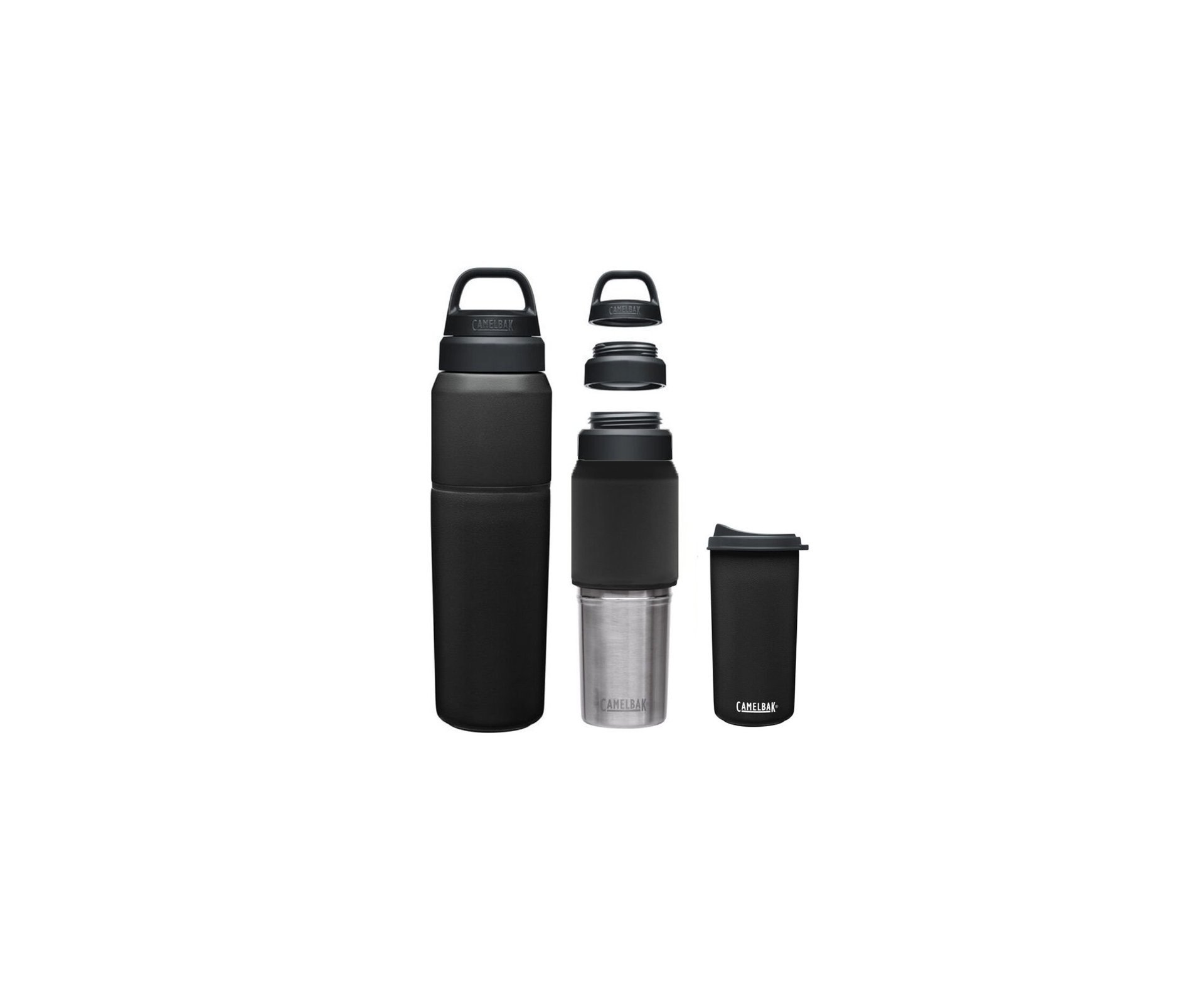 Garrafa térmica Multibev 2 em 1 CamelBak 650ml Preto