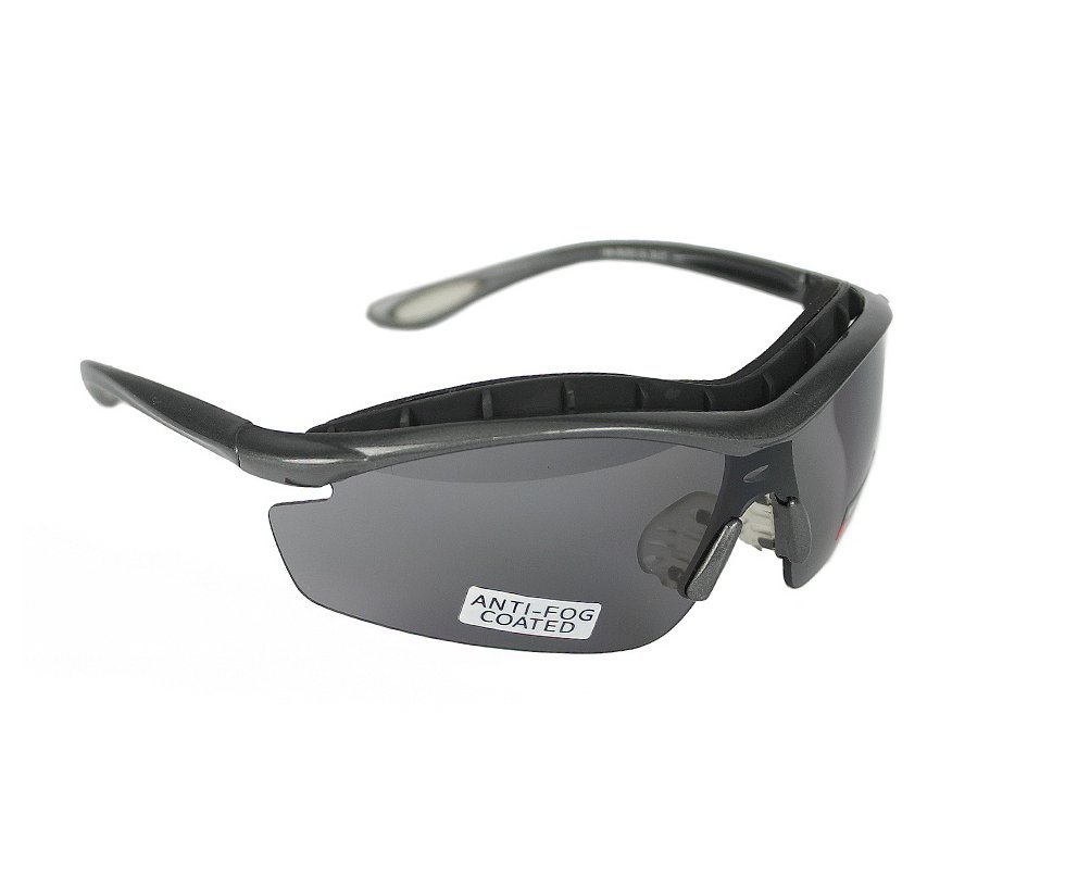 Óculos de Proteção HSD Anti-Embaçante Cinza Sport para tiro esportivo