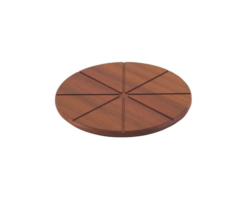 Tabua Redonda Para Servir Pizza  em madeira jatobá - Tramontina