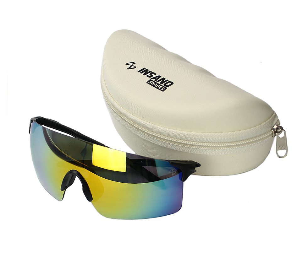 Óculos Ciclista Montain Bike I Armação Preta - Lente Furtacor Insano Shades