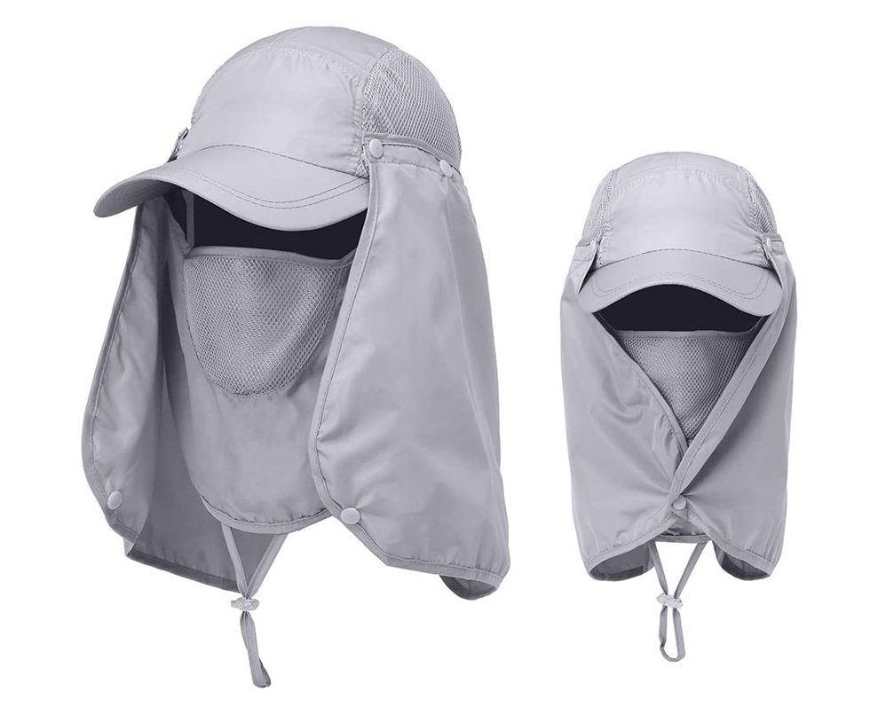 Bone Legionário Echo Life Com Mascara Proteção UV 40 Gelo