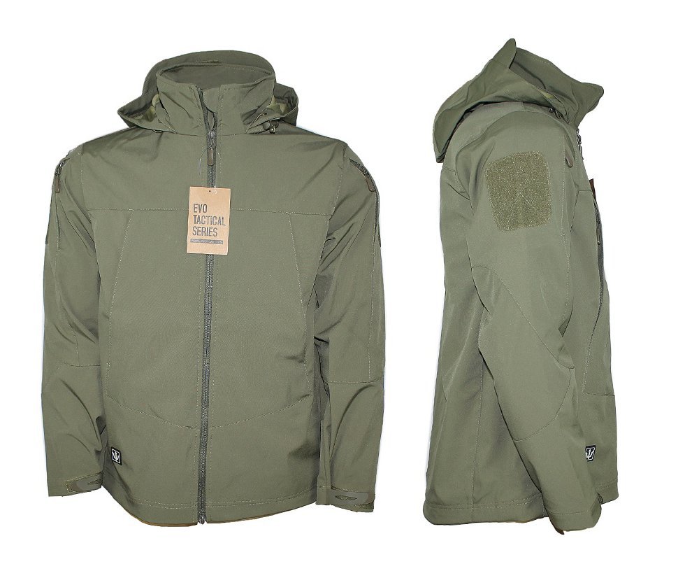 Jaqueta Softshell Impermeável Raptor 6 Bolsos VD EVO