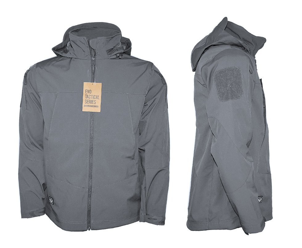 Jaqueta Softshell Impermeável Raptor 6 Bolsos CZ EVO