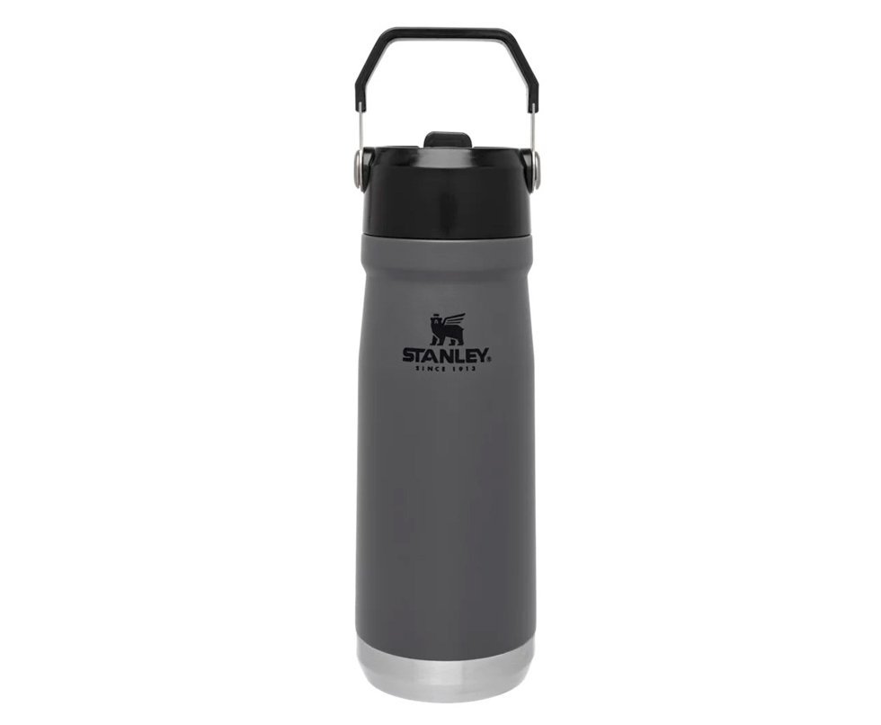 Garrafa Térmica Stanley Flip Straw Charcoal 651ml Hidratação