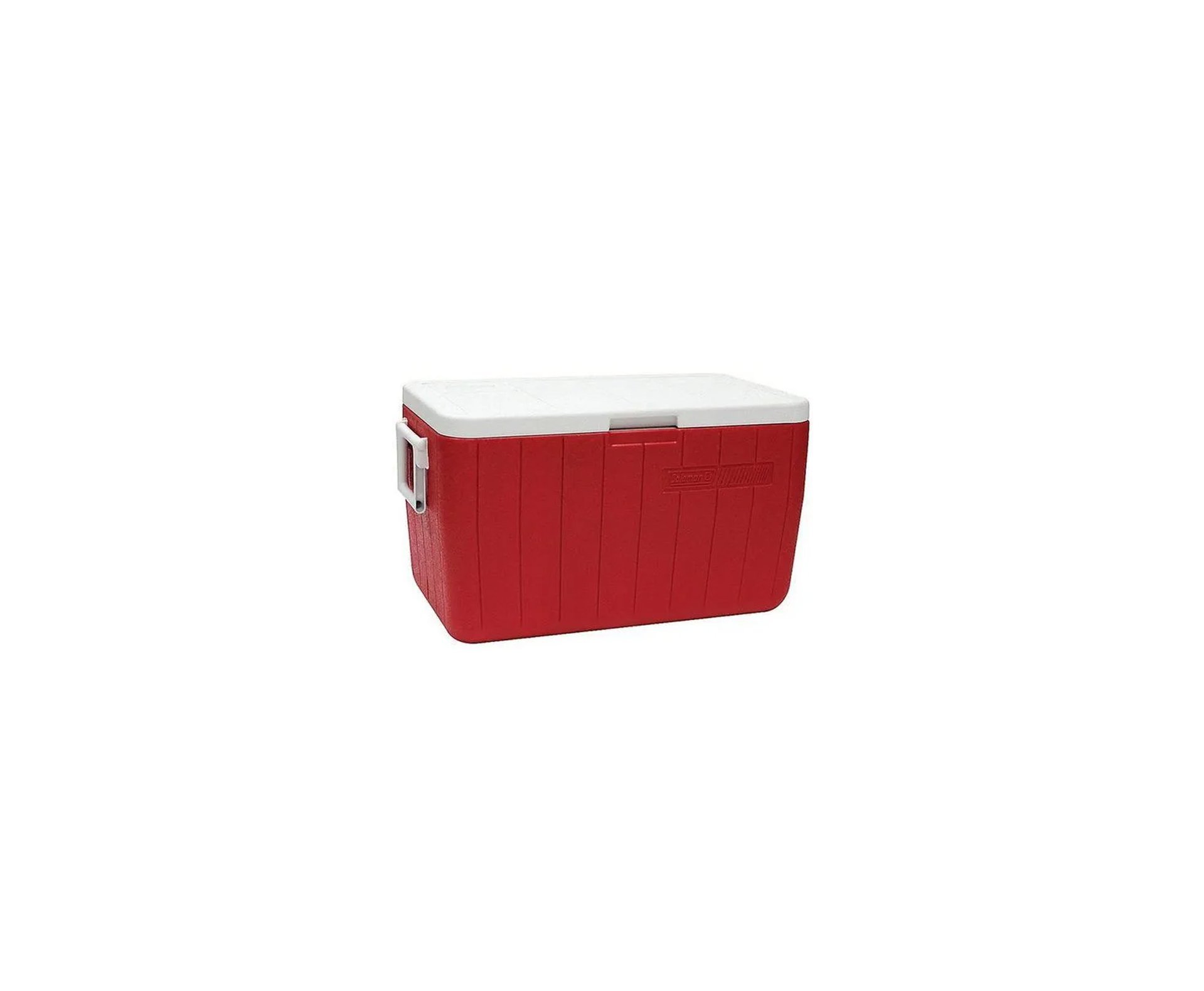 Caixa Térmica 48 Qt (45,4 Lts) - Vermelha - Coleman