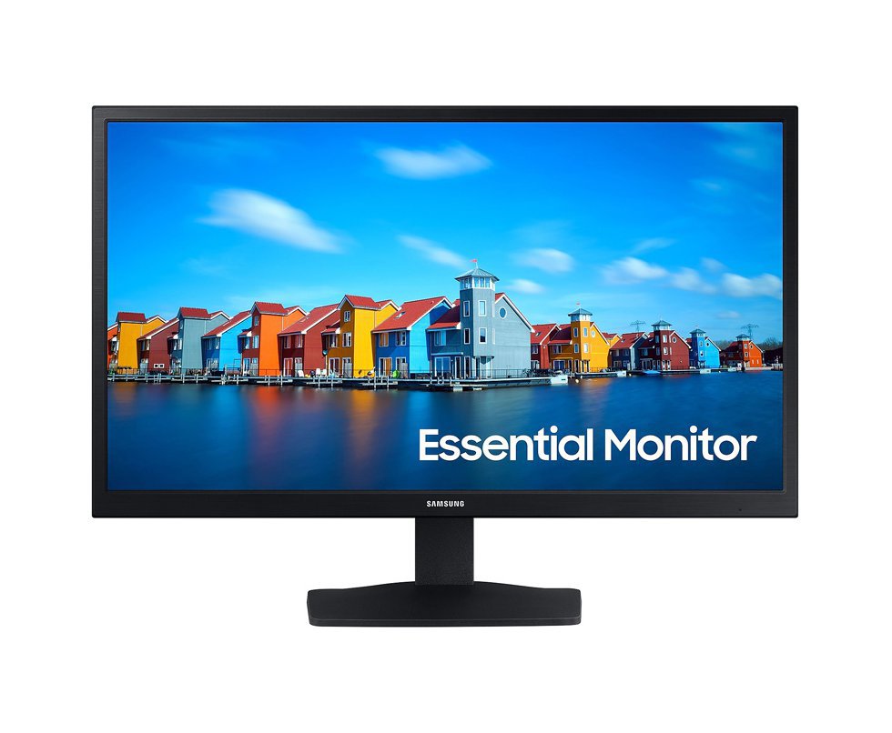 Monitor Samsung 22 FHD HDMI VGA 60HZ Preto - LS22A33ANHLXZD