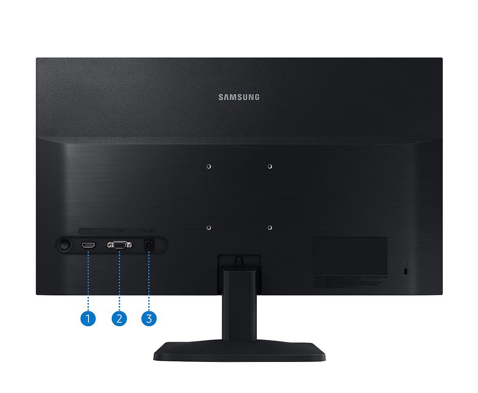 Monitor Samsung 22 FHD HDMI VGA 60HZ Preto - LS22A33ANHLXZD
