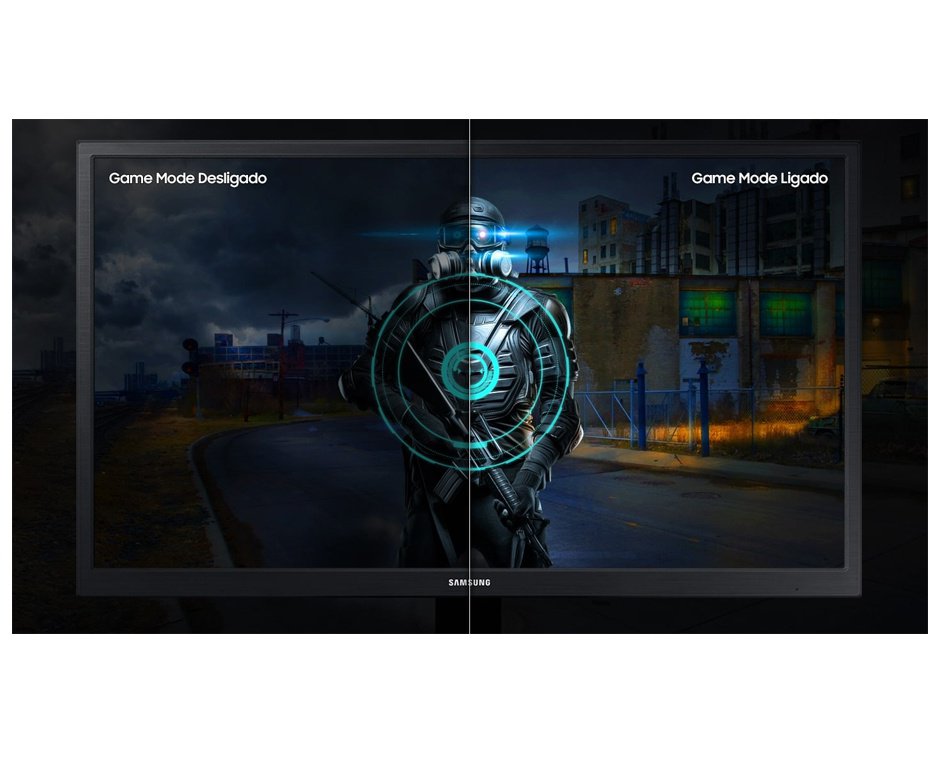 Monitor Samsung 22 FHD HDMI VGA 60HZ Preto - LS22A33ANHLXZD