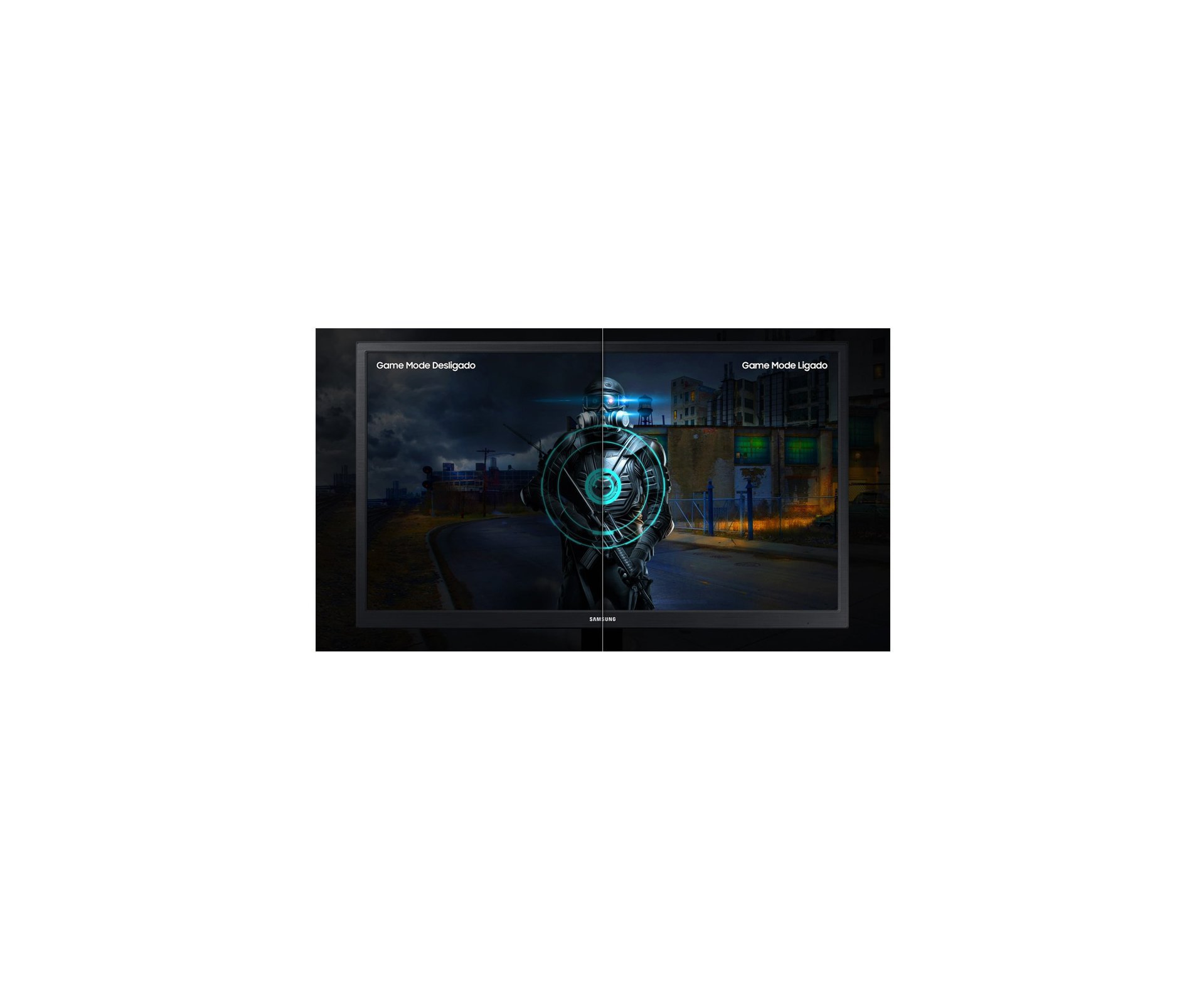 Monitor Samsung 22 FHD HDMI VGA 60HZ Preto - LS22A33ANHLXZD