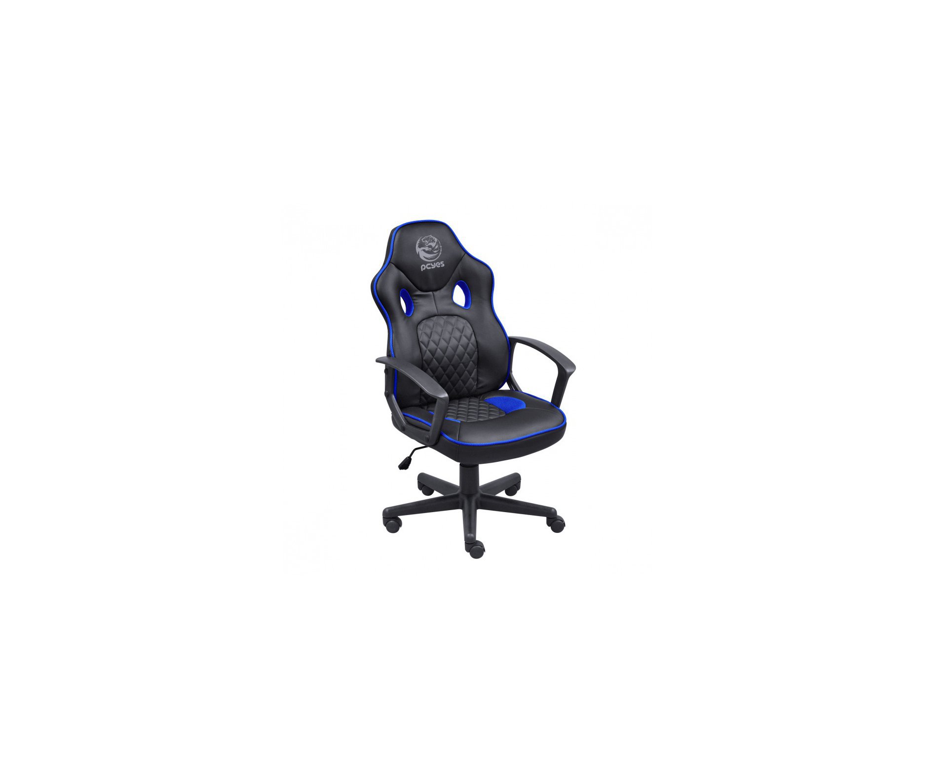 Cadeira Gamer Pcyes Mad Racer Master Sti Madstimsvm - Preto/Azul