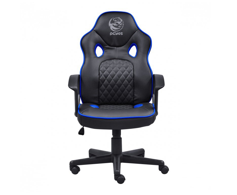 Cadeira Gamer Pcyes Mad Racer Master Sti Madstimsvm - Preto/Azul