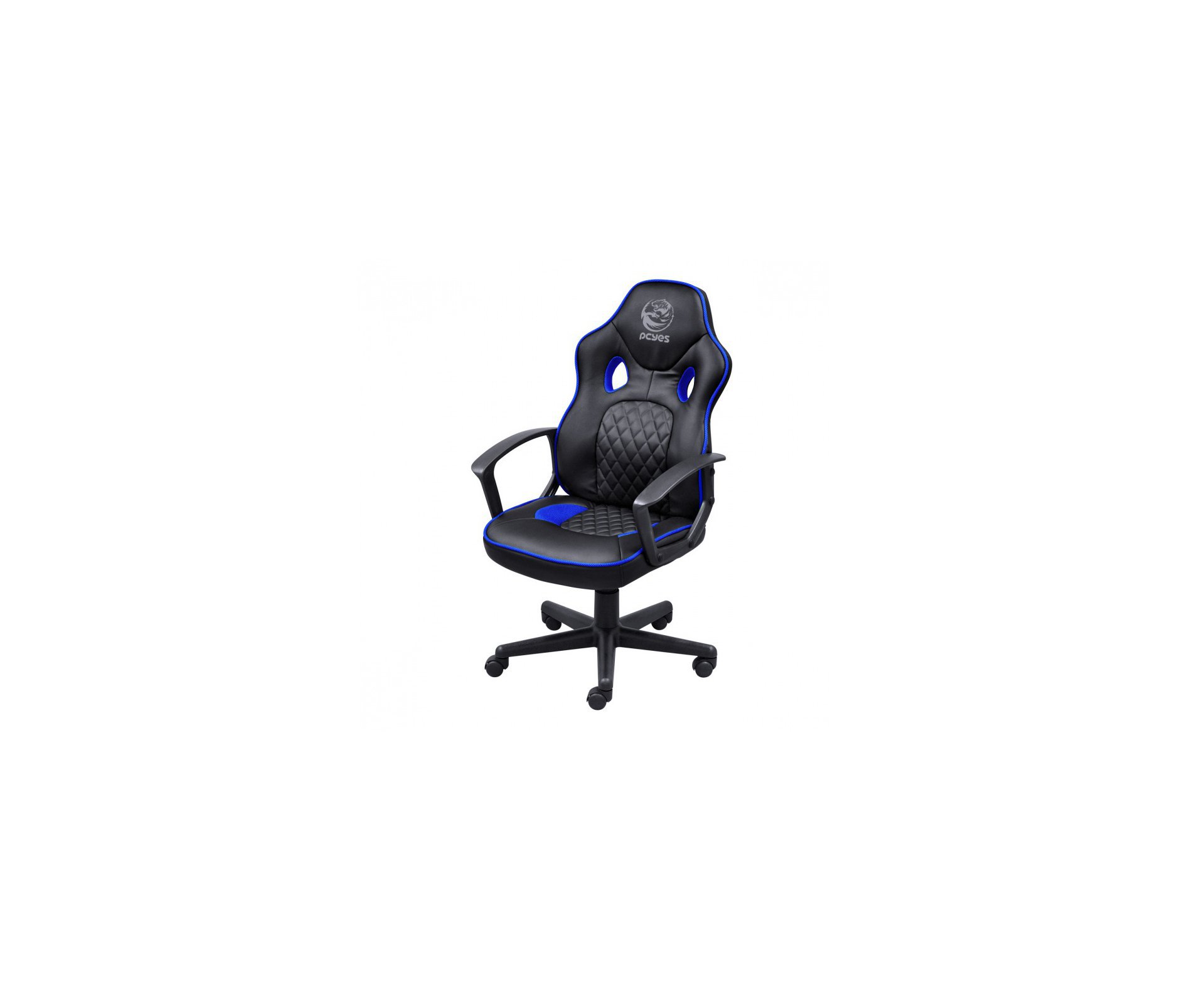 Cadeira Gamer Pcyes Mad Racer Master Sti Madstimsvm - Preto/Azul
