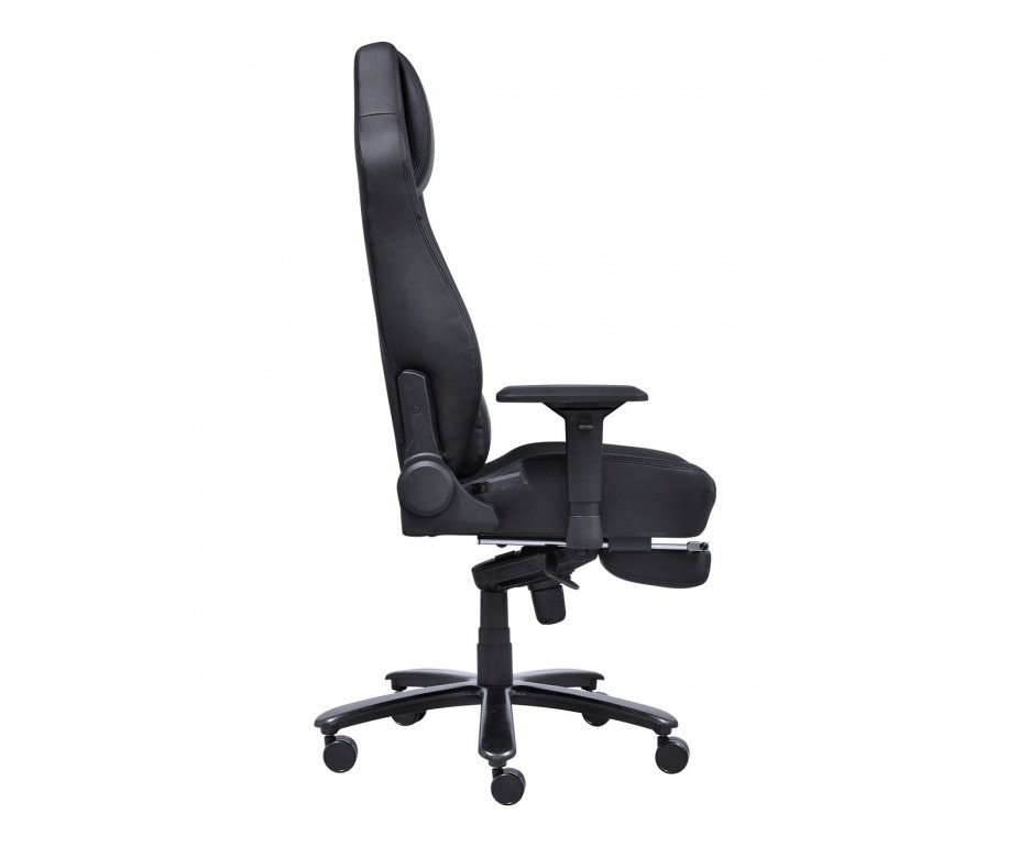 Cadeira Gamer Pcyes Mad Racer V16 Preta Em Material Sintético