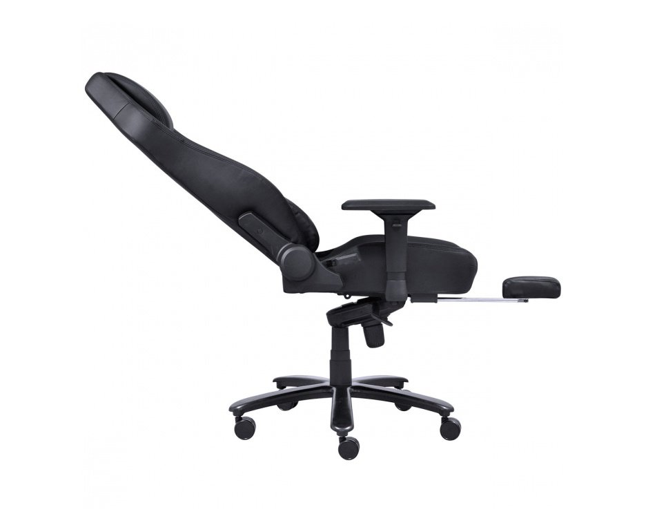 Cadeira Gamer Pcyes Mad Racer V16 Preta Em Material Sintético
