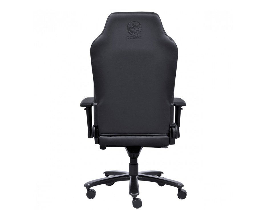 Cadeira Gamer Pcyes Mad Racer V16 Preta Em Material Sintético