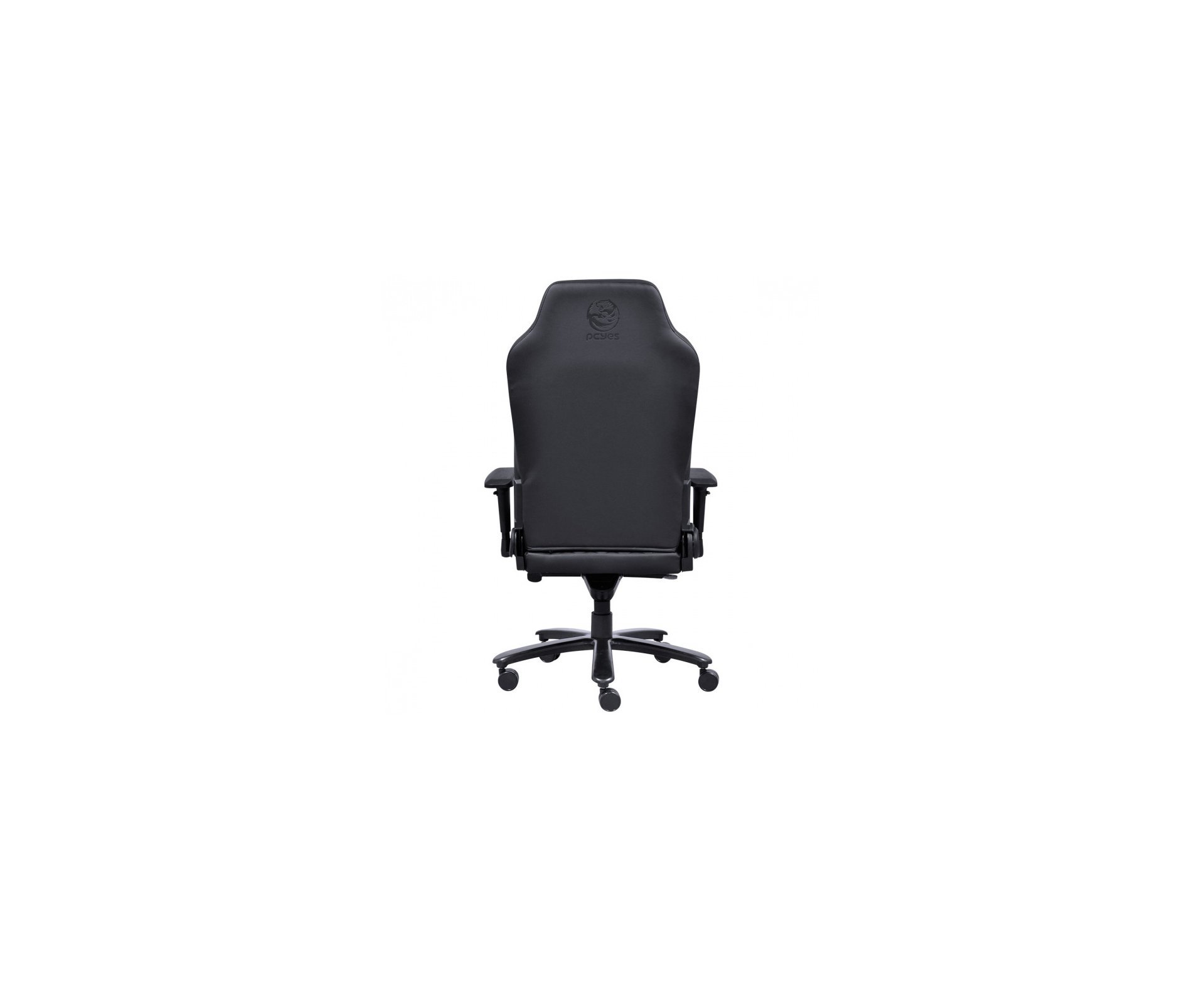 Cadeira Gamer Pcyes Mad Racer V16 Preta Em Material Sintético