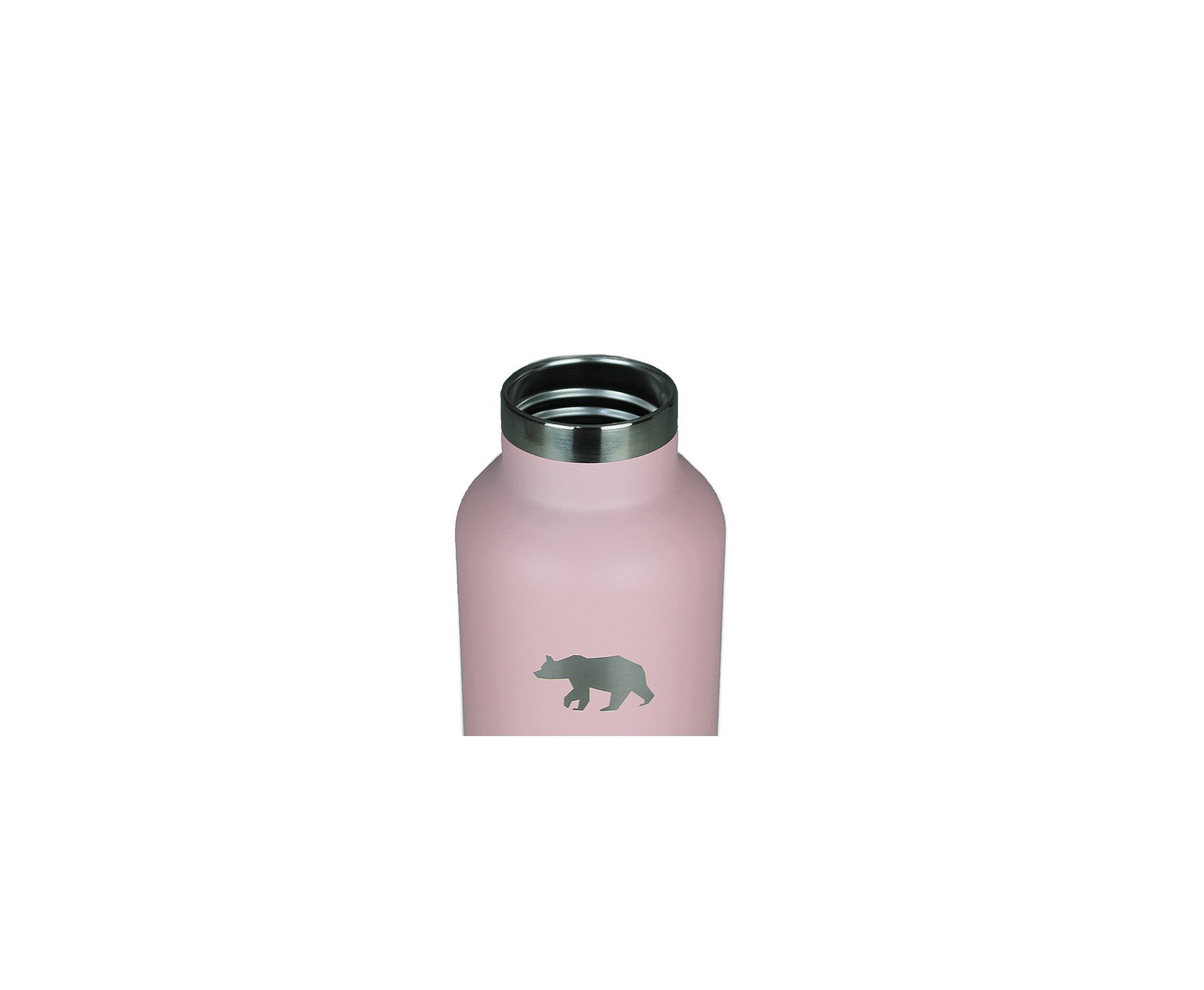 Garrafa Térmica PE Inox 709ml 24oz Rosa Com Tampa - QGK