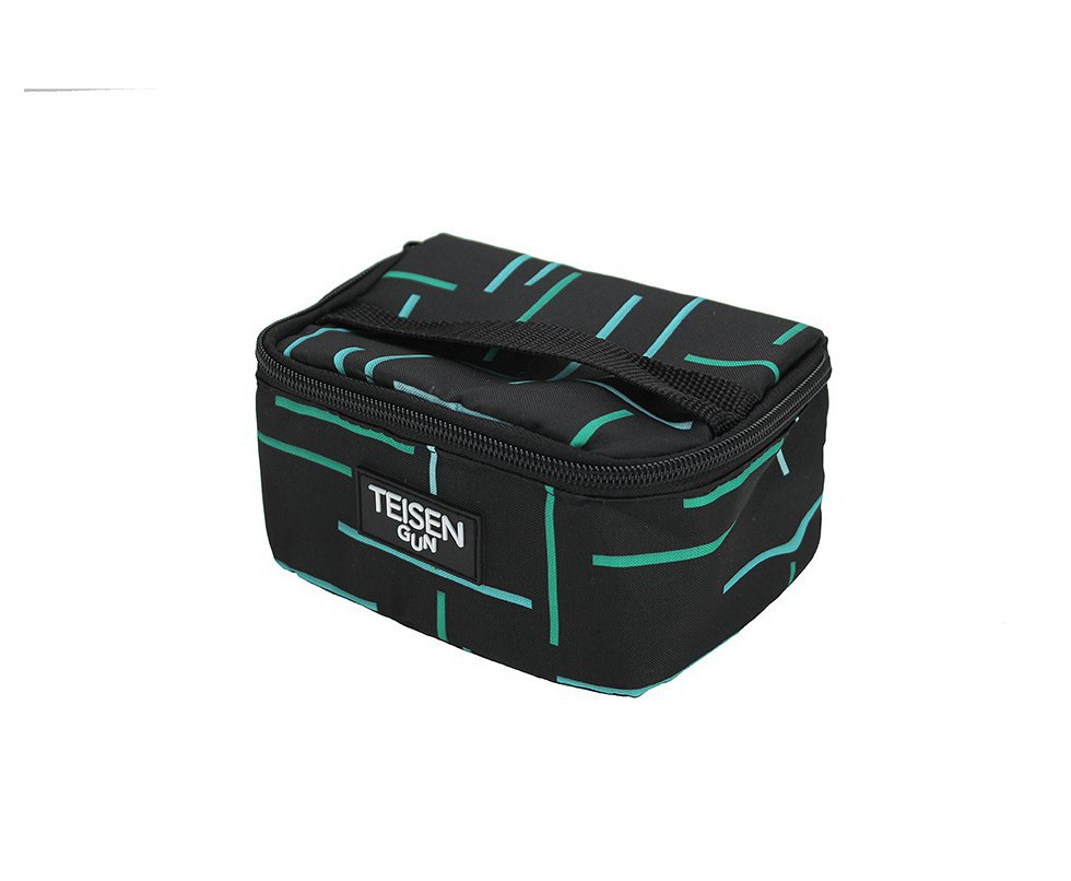 Bolsa Térmica Teisen Gun Verdel/Preto P 11X15cm