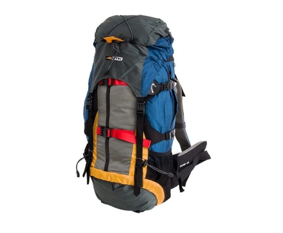 Mochila Cargueira Gyzmo 50l Gt Cinza E Azul - Nautika