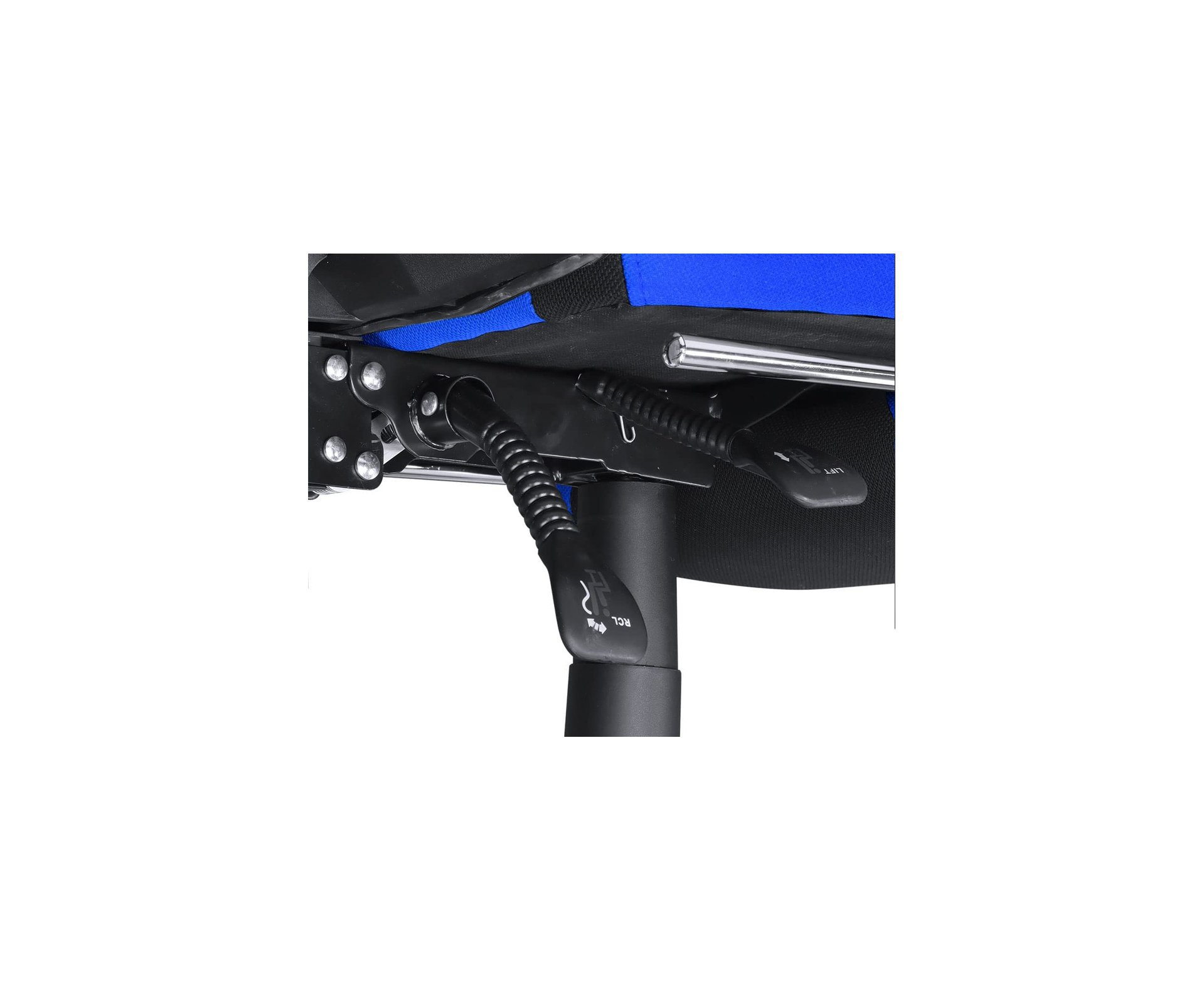 Cadeira Gamer Rocket Preta com Azul - CGR10PAZ