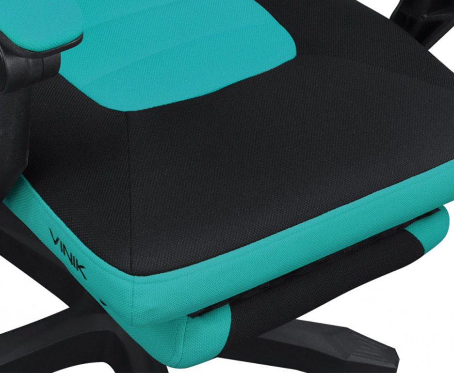 Cadeira Gamer Vinik Rocket Preta com Verde - CGR10PVD
