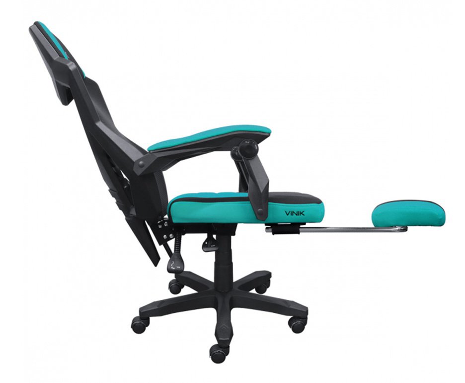 Cadeira Gamer Vinik Rocket Preta com Verde - CGR10PVD