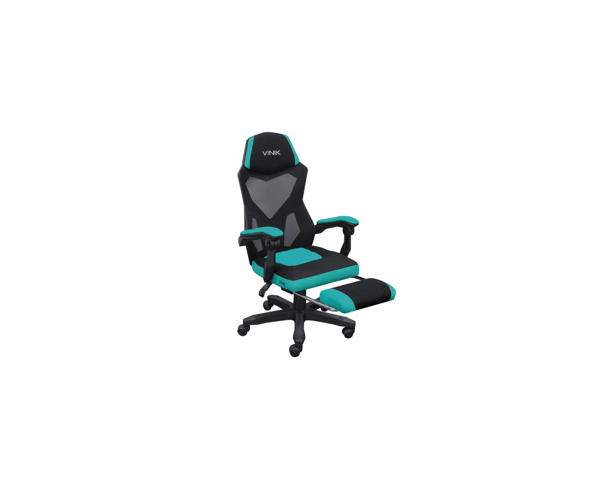 Cadeira Gamer Vinik Rocket Preta com Verde - CGR10PVD