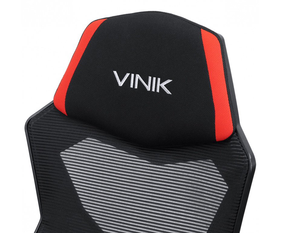 Cadeira Gamer Vinik Rocket Preta com Vermelho - CGR10PVM