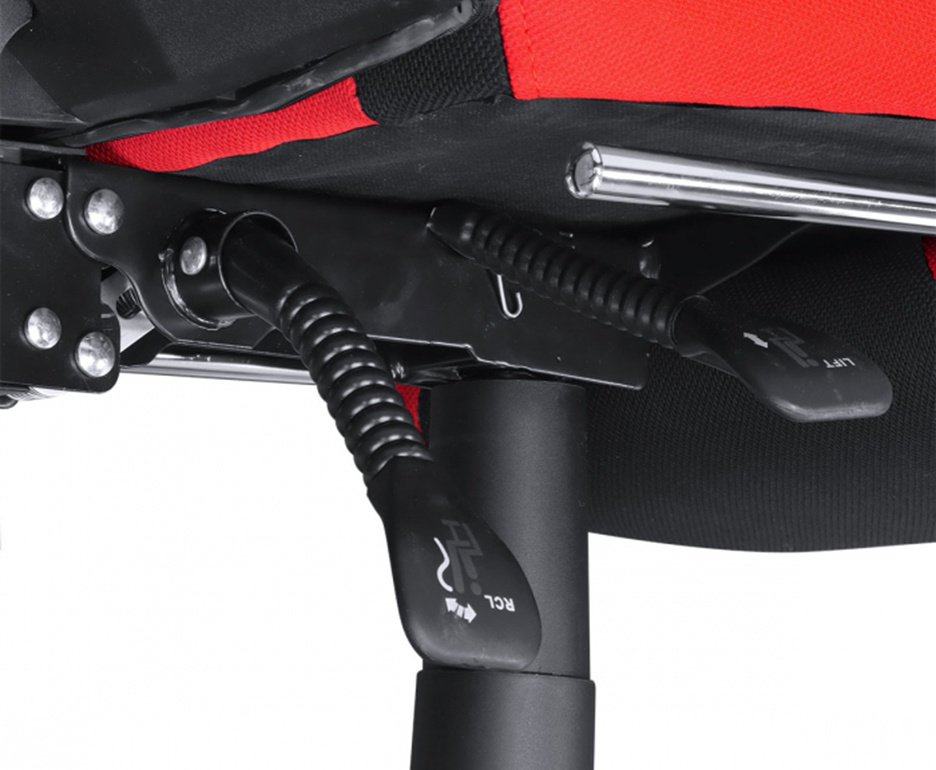 Cadeira Gamer Vinik Rocket Preta com Vermelho - CGR10PVM
