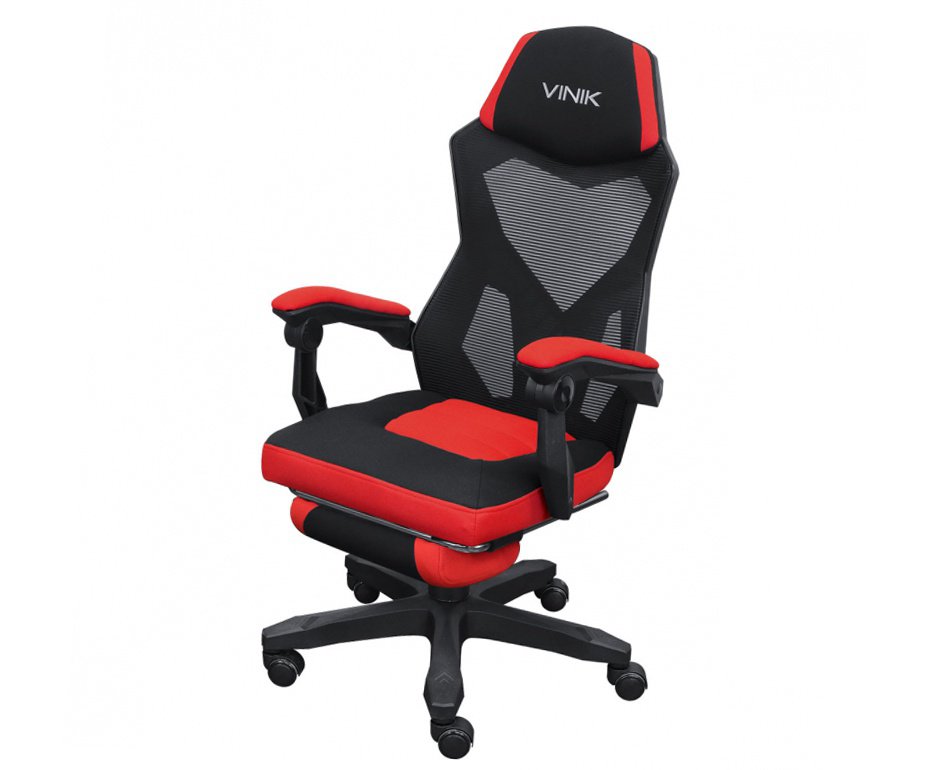 Cadeira Gamer Vinik Rocket Preta com Vermelho - CGR10PVM