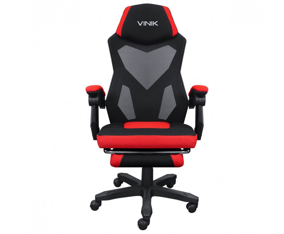 Cadeira Gamer Vinik Rocket Preta com Vermelho - CGR10PVM