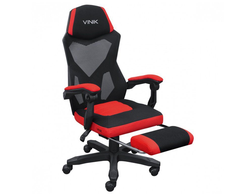 Cadeira Gamer Vinik Rocket Preta com Vermelho - CGR10PVM