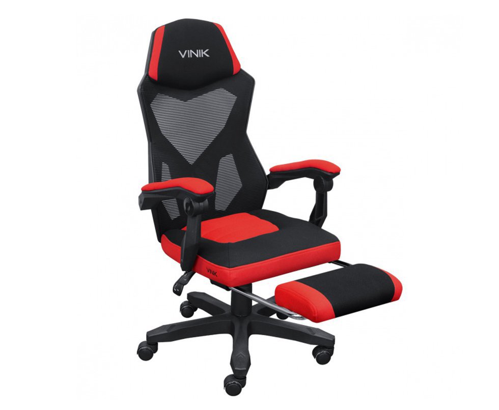 Cadeira Gamer Vinik Rocket Preta com Vermelho - CGR10PVM