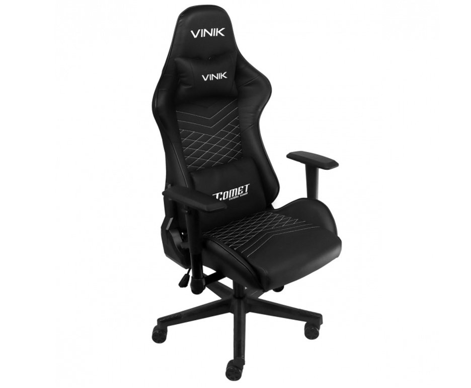 Cadeira Gamer Vinik Comet Premium Preta - CGC10P